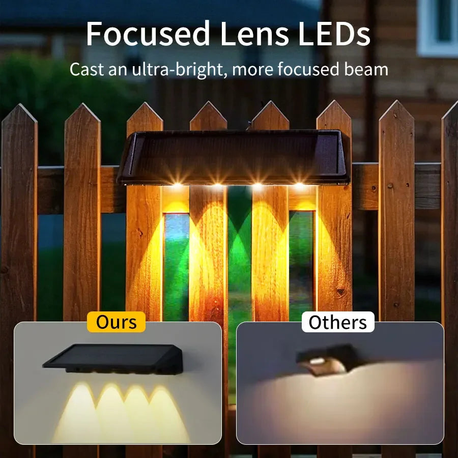 solar garden lights - product view 5