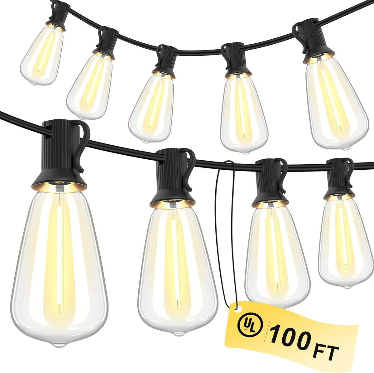 patio lights - product view 1