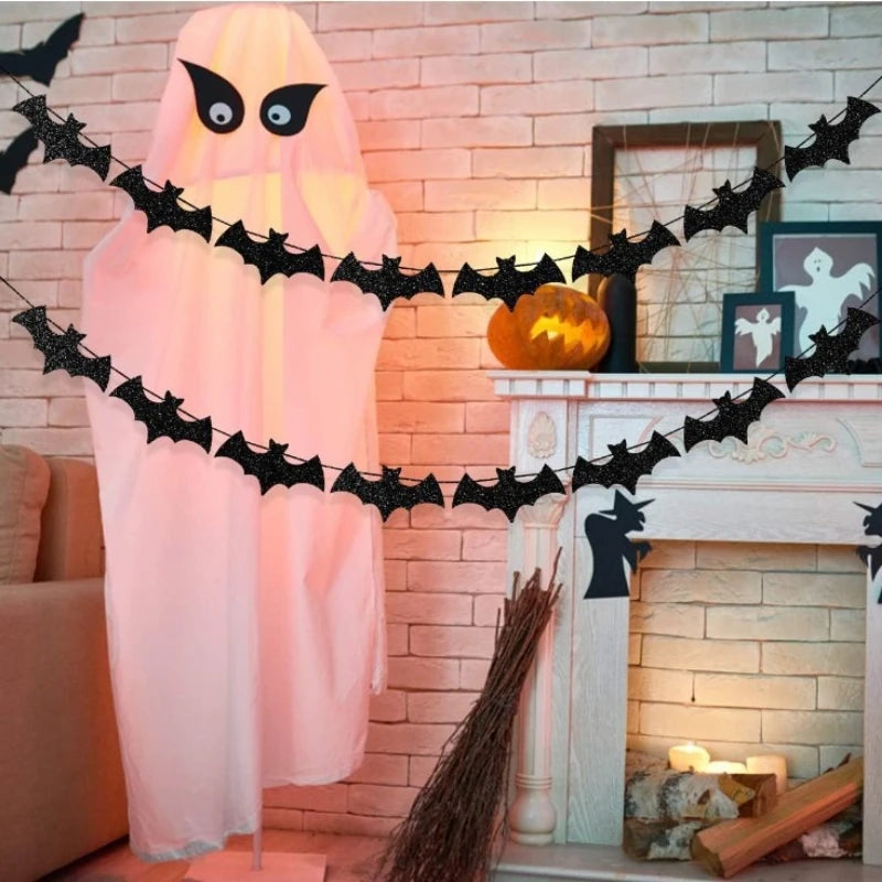 halloween wreath - product view 4