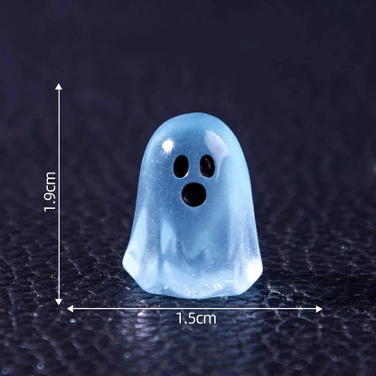 Luminous Resin Ghost Figurines, Mini Glowing Night Decorations, Mixed Sets of 10, 20 or 50 Pieces - product view 5