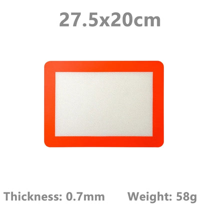 Reusable Silicone Baking Mat, Non-Stick Heat-Resistant Oven Liner in 27.5x20cm, Round 22.8cm or 42x29.5cm - product view 1
