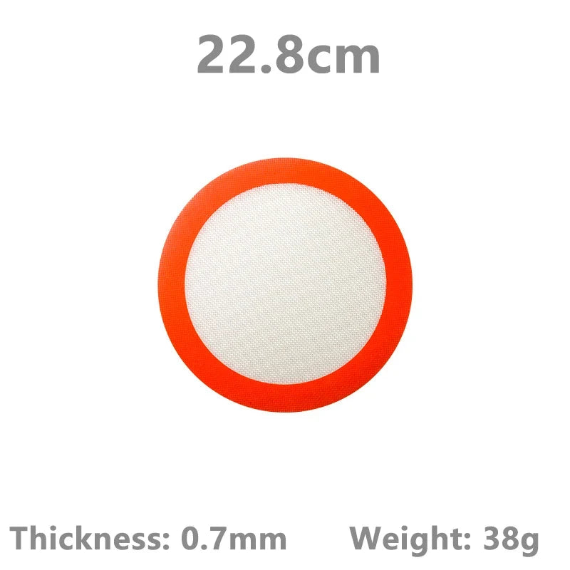 Reusable Silicone Baking Mat, Non-Stick Heat-Resistant Oven Liner in 27.5x20cm, Round 22.8cm or 42x29.5cm - product view 2