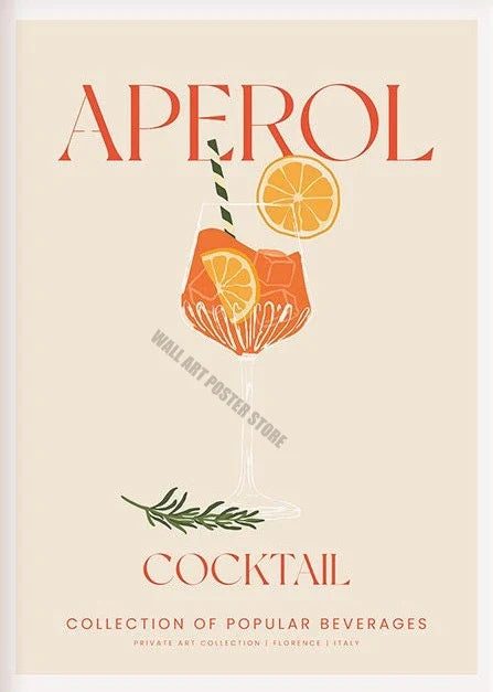Orange Pink Abstract Floral Canvas Wall Art Print, Vertical Rectangle Spray-Painted Gallery Accent in 5 Sizes - product view 3