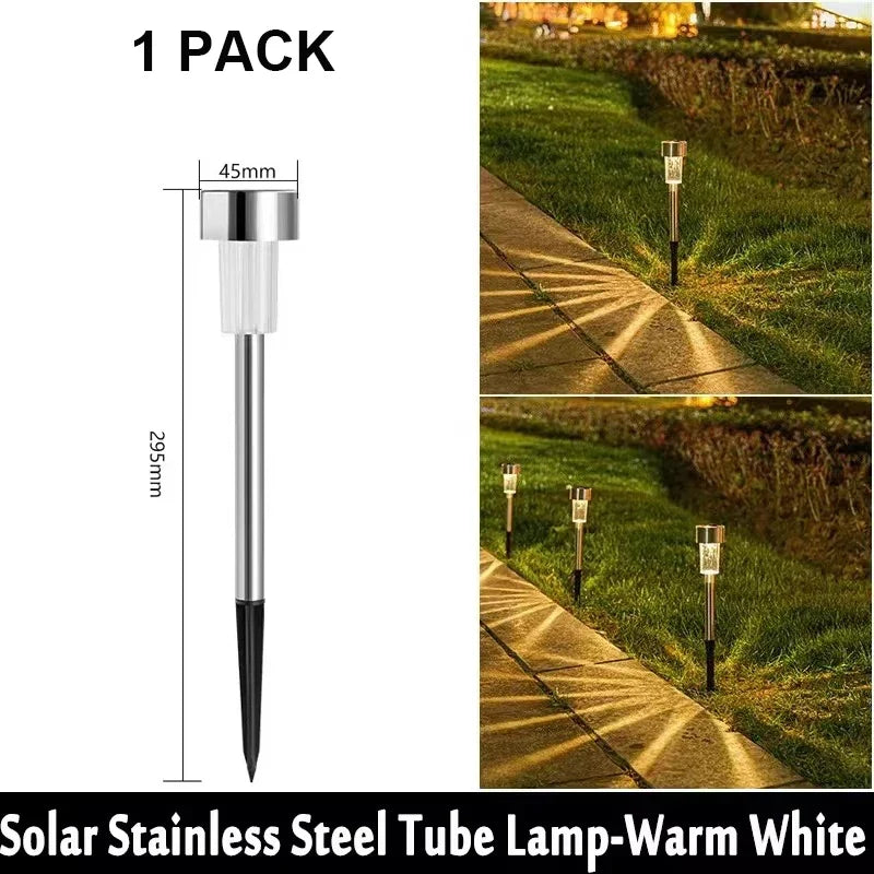 Solar LED String Lights and Lawn Lamps, 8 Lighting Modes, Copper Wire, Self-Contained Outdoor Garden Decor - product view 3