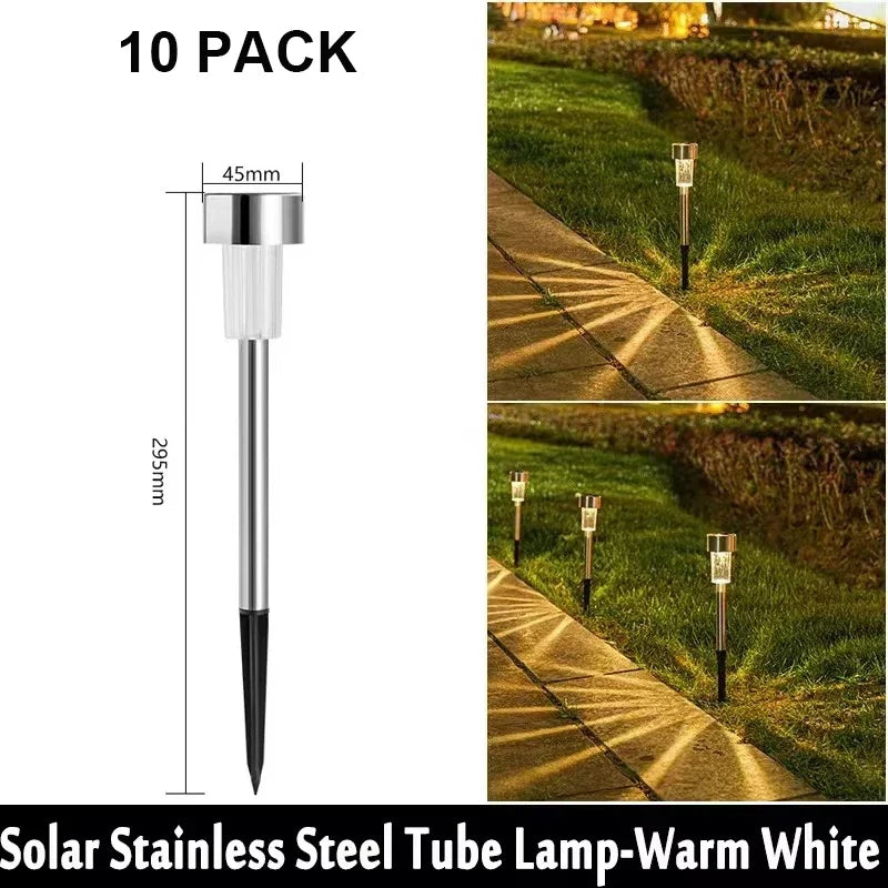 Solar LED String Lights and Lawn Lamps, 8 Lighting Modes, Copper Wire, Self-Contained Outdoor Garden Decor - product view 4