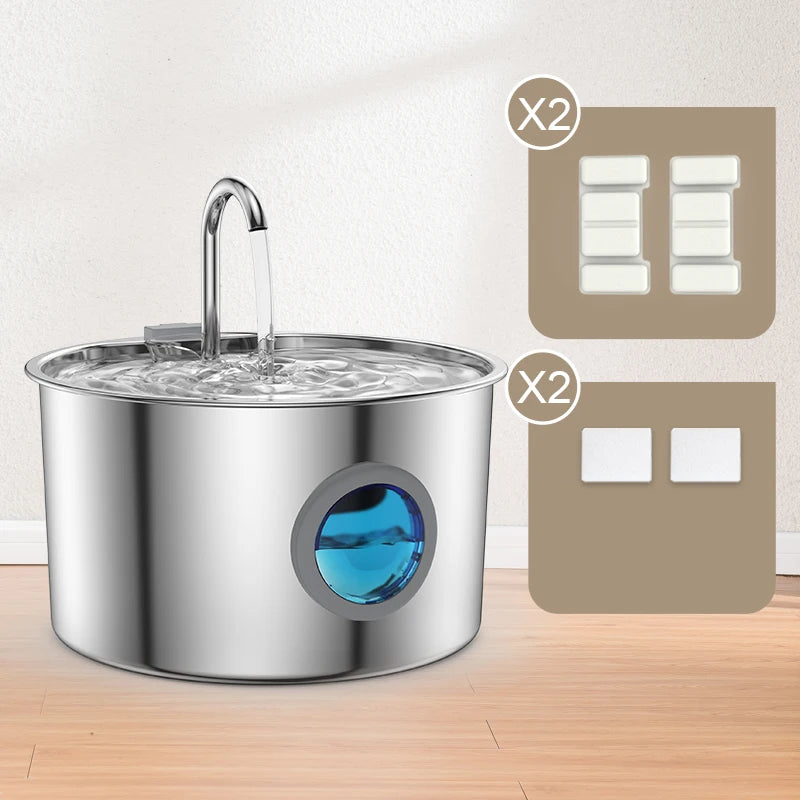 pet water fountain - product view 1