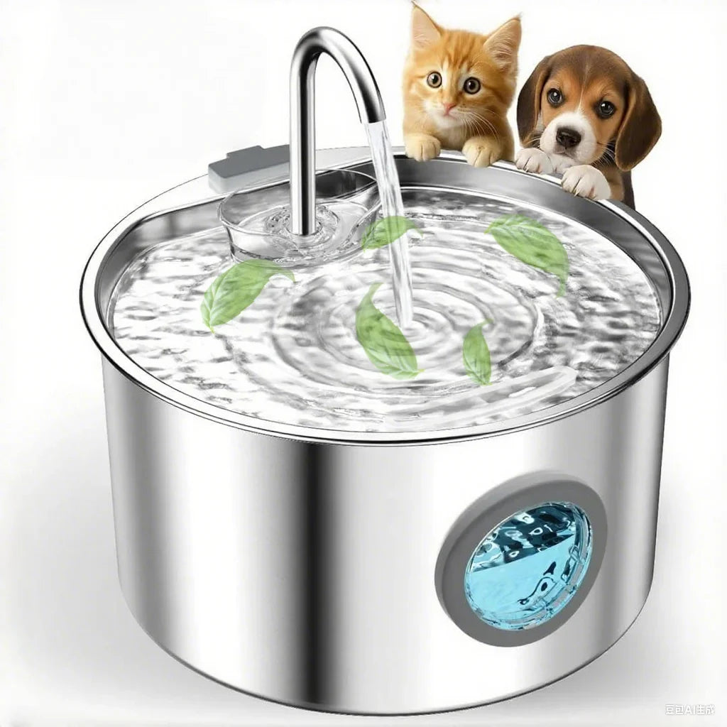 Stainless Steel Pet Water Fountain, product view 4