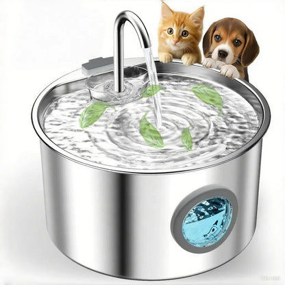 Stainless Steel Pet Water Fountain, product view 4