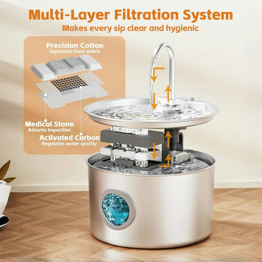 pet water fountain - product view 5