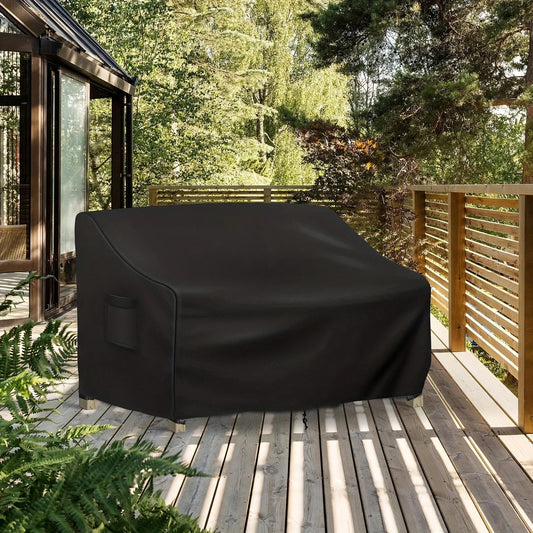 210D Outdoor Sofa Cover, Full-Season Polyester Patio Furniture Protection for Garden, Balcony and Outdoor Spaces - product view 1