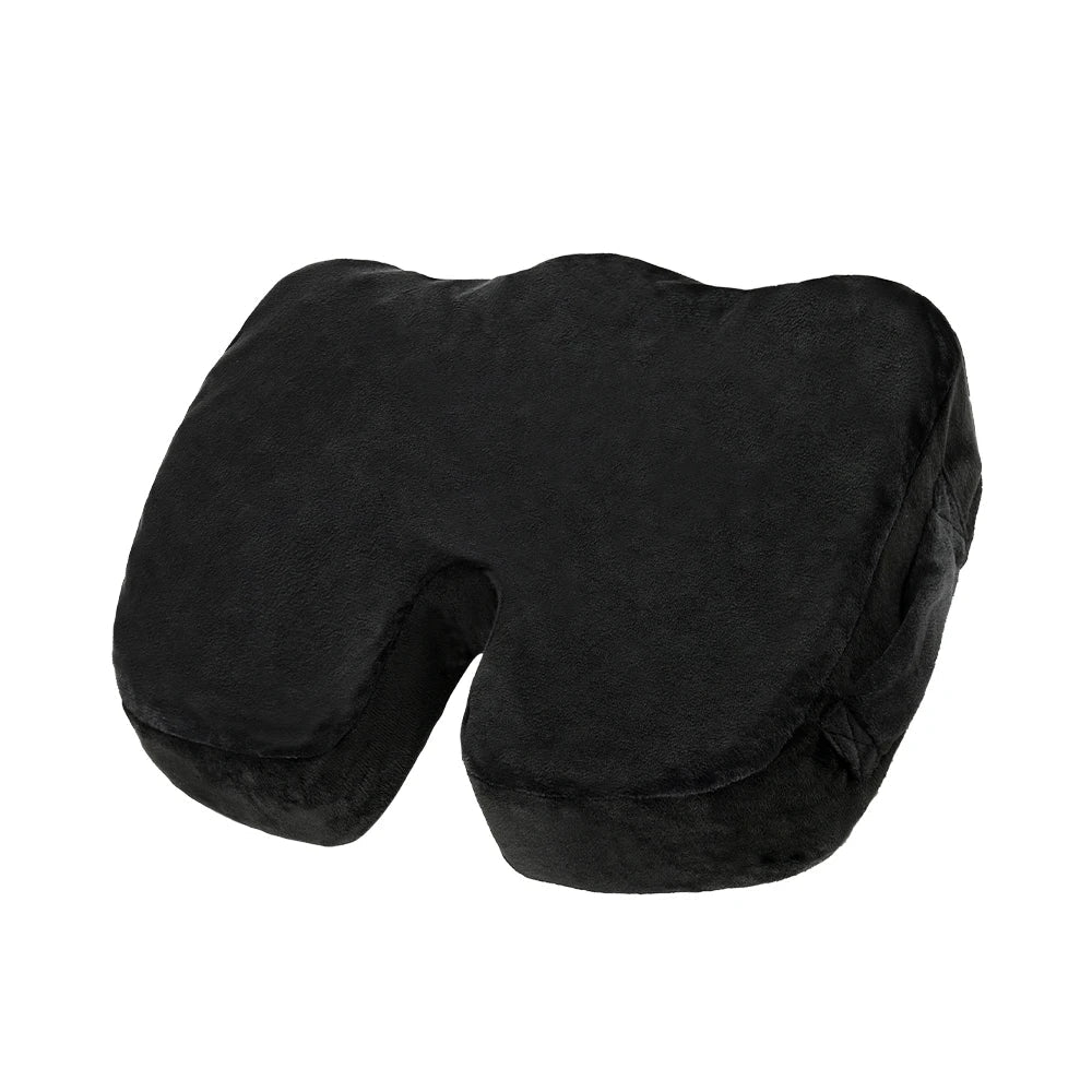 U-Shaped Seat Cushion, Removable Washable Polyester Cover with Polyurethane Filling, Knitted Japan-Style Support Cushion, 45x36x6cm - product view 1