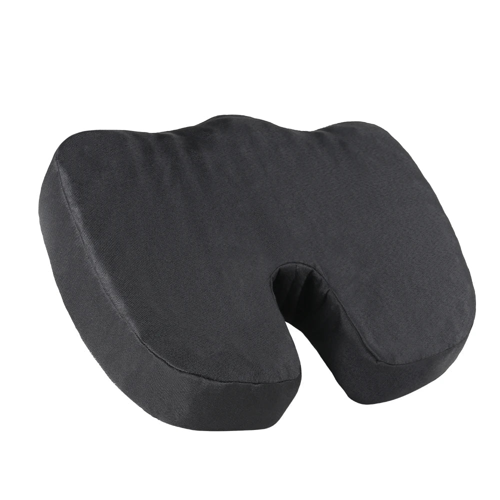 U-Shaped Seat Cushion, Removable Washable Polyester Cover with Polyurethane Filling, Knitted Japan-Style Support Cushion, 45x36x6cm - product view 4