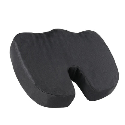 U-Shaped Seat Cushion, Removable Washable Polyester Cover with Polyurethane Filling, Knitted Japan-Style Support Cushion, 45x36x6cm - product view 4