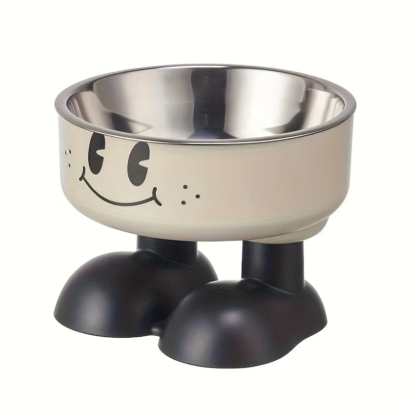 elevated dog bowl stand - product view 1