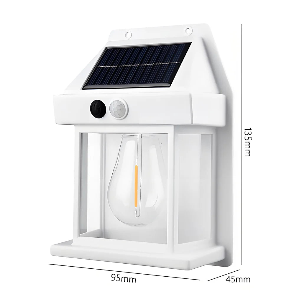 Solar Outdoor Wall Light, LED Security Lantern with PIR Motion Sensor, 3 Lighting Modes, 120° Detection and ABS Body - product view 2