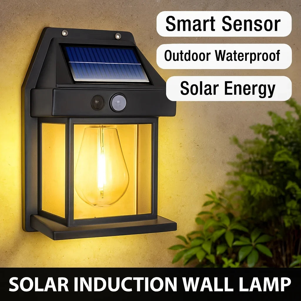Solar Outdoor Wall Light, LED Security Lantern with PIR Motion Sensor, 3 Lighting Modes, 120° Detection and ABS Body - product view 5