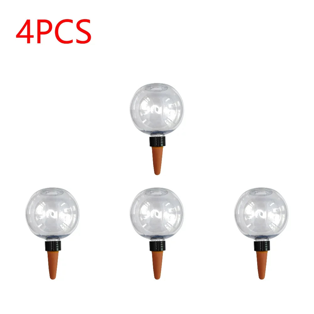 Plant Watering Globes, 500 ml Self-Watering Bulbs, Transparent Plastic Drip Irrigation Inserts for Indoor and Outdoor Pots - product view 5