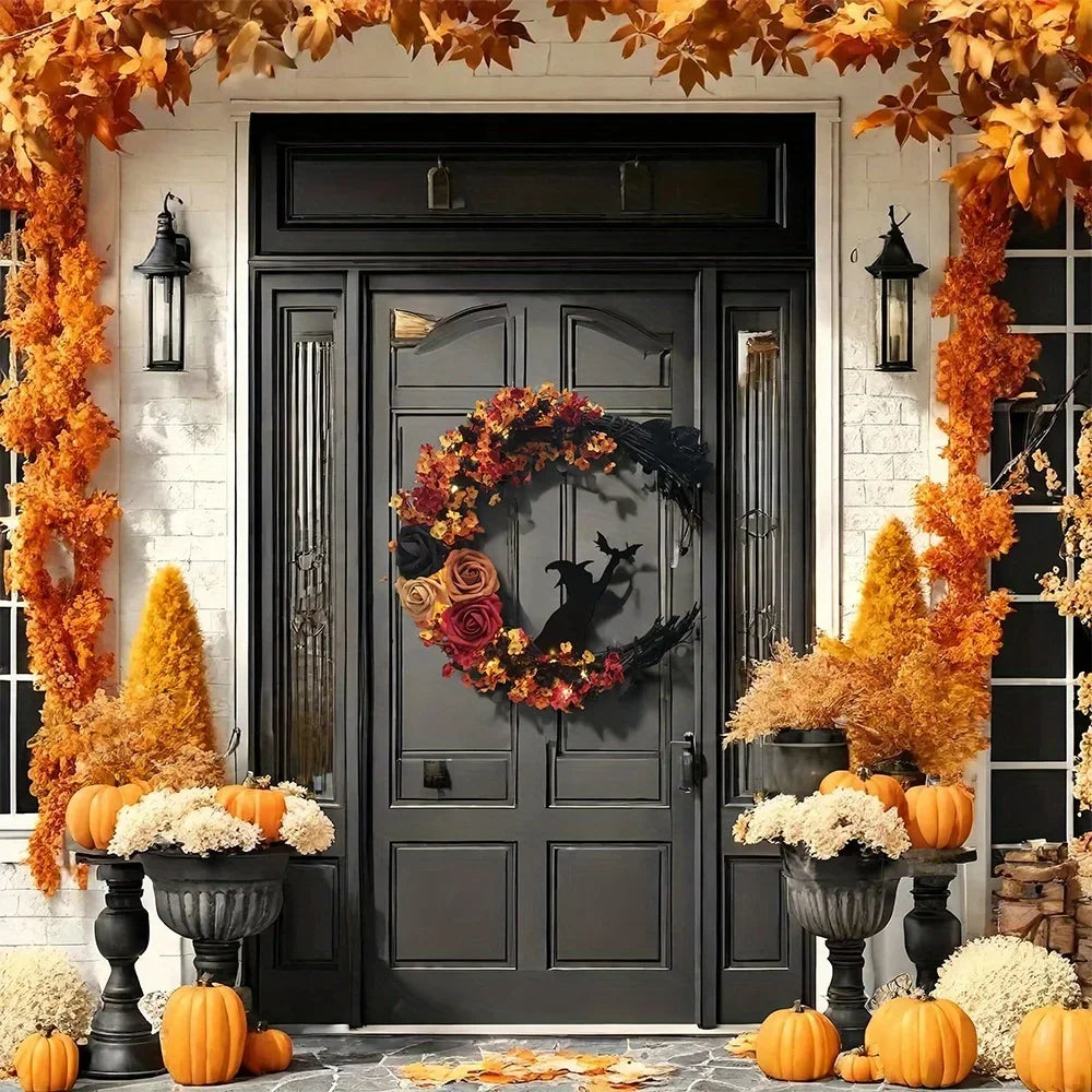 halloween wreath - product view 6