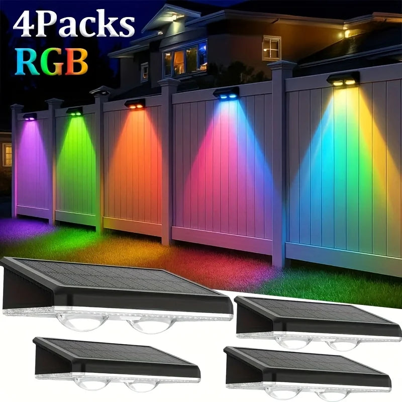 solar wall lights - product view 1