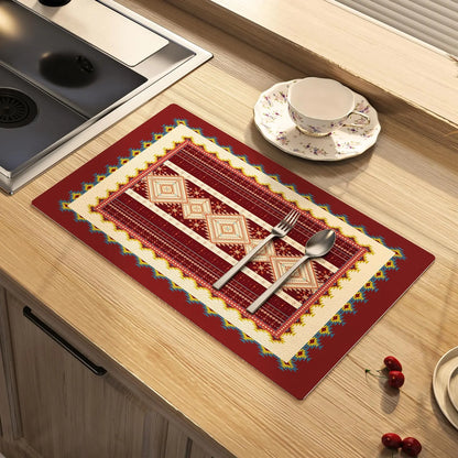 Diatom Mud Dish Drying Mat, Rectangle Modern Kitchen Mat in 40×60, 50×80 or 60×90 cm Sizes - product view 1