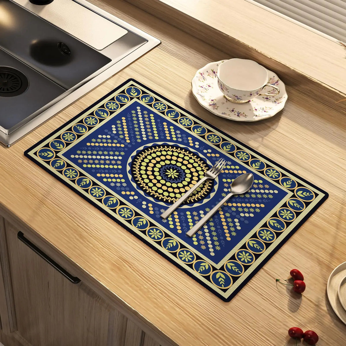 silicone dish drying mat - product view 4