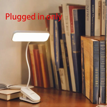 Rechargeable Table Lamp, Clip-On Dimmable LED Desk Light with Touch Control, 5V USB Charging for Study and Bedroom - product view 2