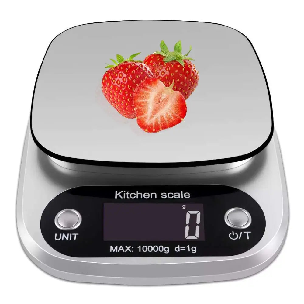 Digital Kitchen Scale, 1 g Precision Food Scale with Tare, Backlit LCD and 4 Units, 5 kg or 10 kg Capacity - product view 2