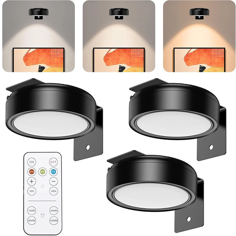 battery operated picture light - product view 2