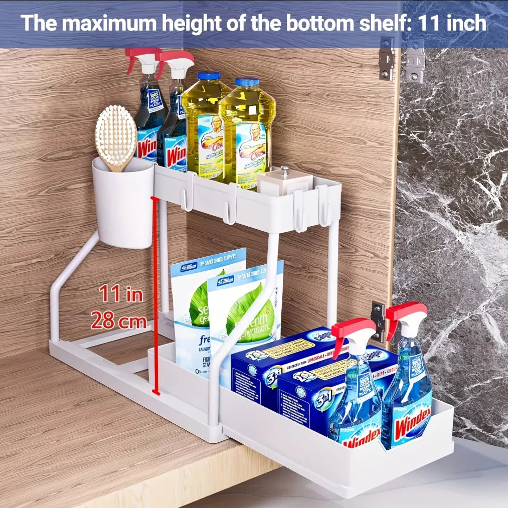 pull out cabinet organizer - product view 5