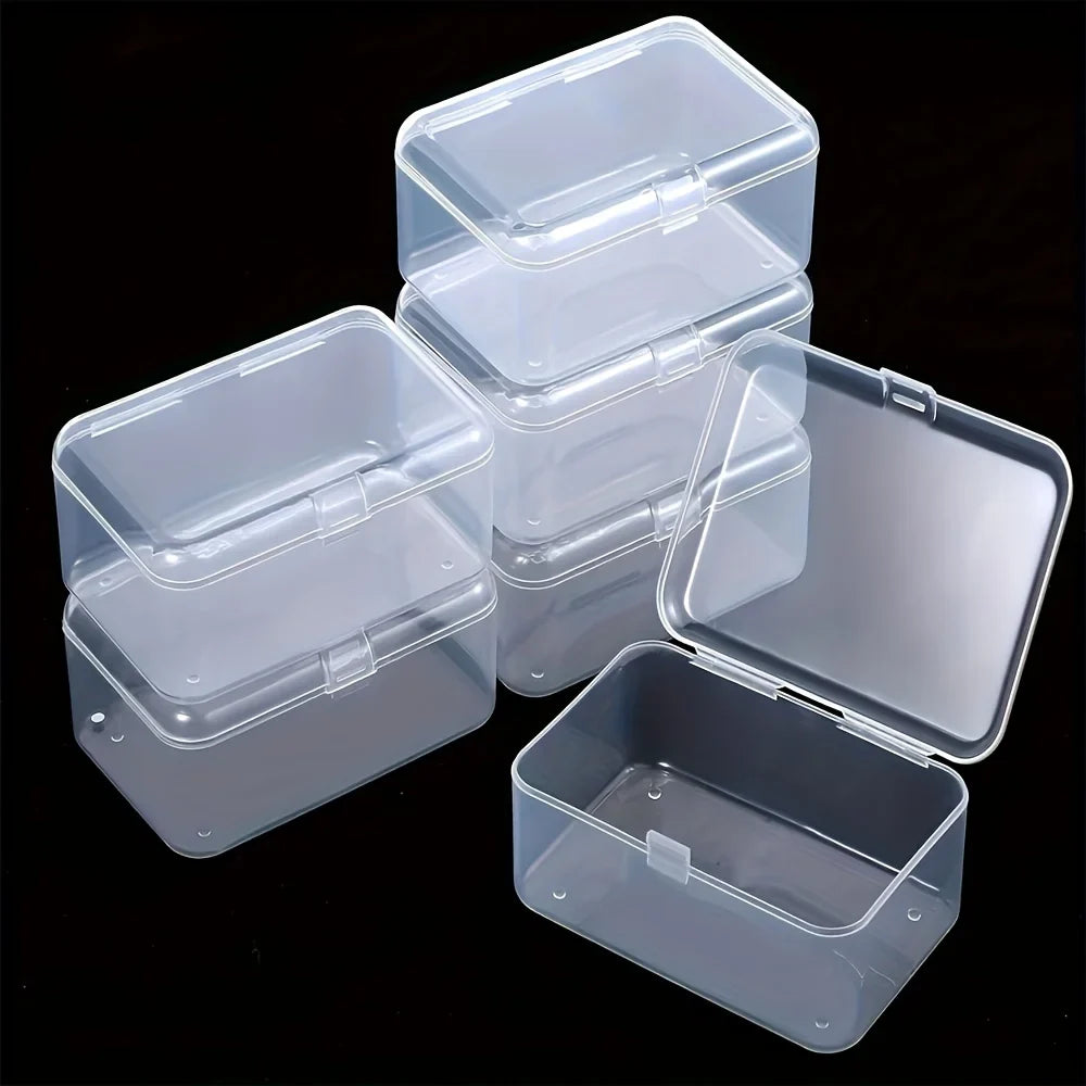 Clear Pantry Organizer Set, Reusable PP Plastic Storage Boxes for Kitchen Cabinets, Closets, Offices and Small Items - product view 1