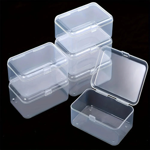 Clear Pantry Organizer Set, Reusable PP Plastic Storage Boxes for Kitchen Cabinets, Closets, Offices and Small Items - product view 1
