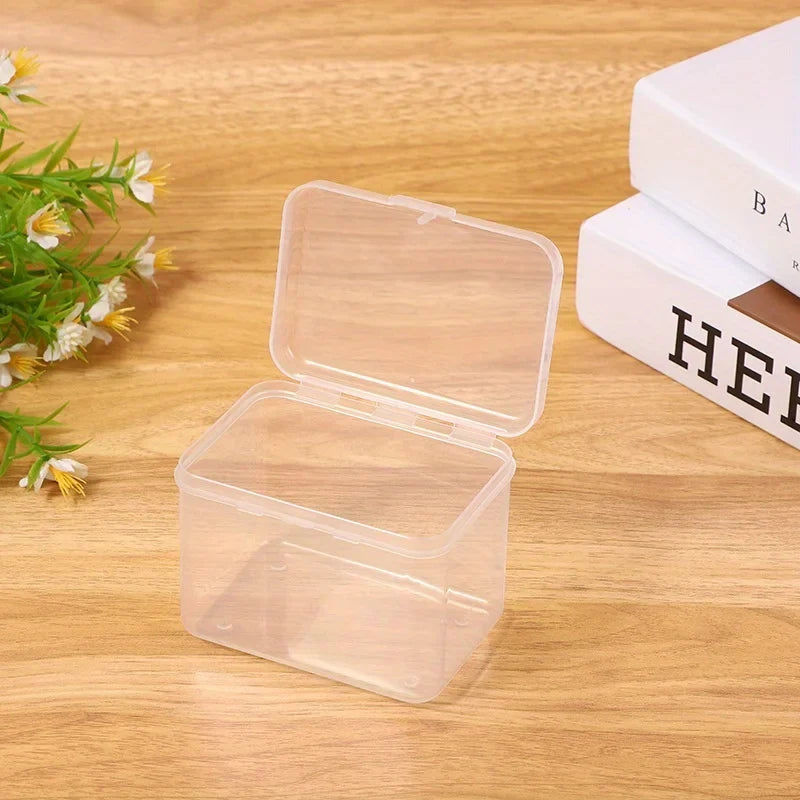 Clear Pantry Organizer Set, Reusable PP Plastic Storage Boxes for Kitchen Cabinets, Closets, Offices and Small Items - product view 3