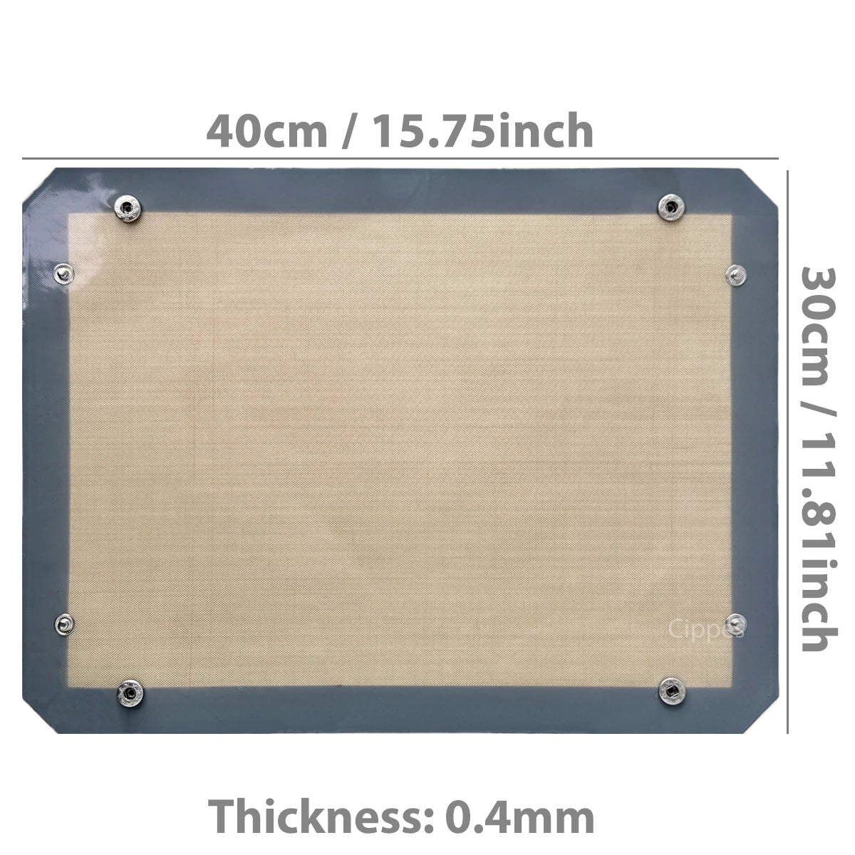 reusable baking mat - product view 4