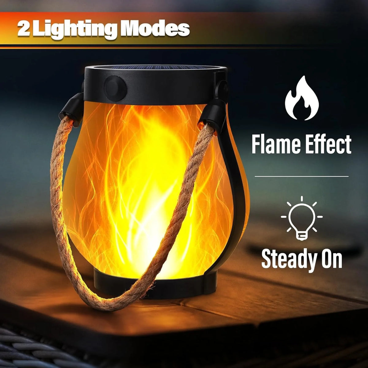 solar lantern - product view 2