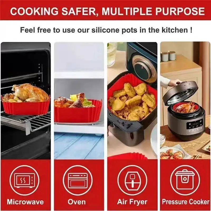 silicone air fryer liner - product view 6