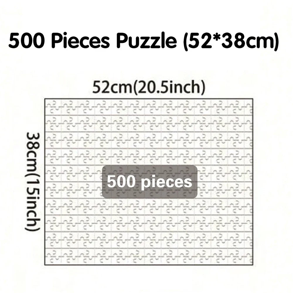 Personalized Photo Puzzle, Custom Horizontal Rectangle Keepsake Gift in 35, 300, 500 or 1000 Pieces - product view 3
