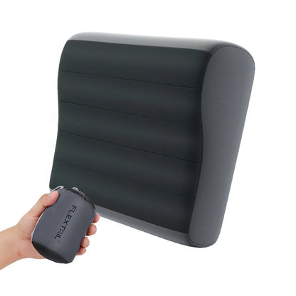 Inflatable Travel Pillow, Ergonomic Lightweight Washable Camping Cushion with Two Height Options for Travel and Home - product view 1