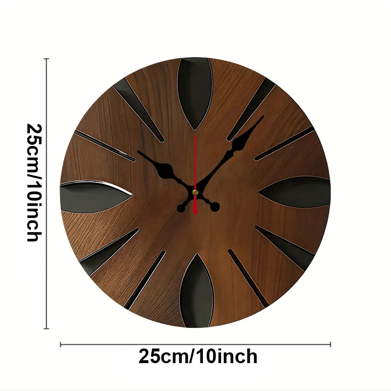 wooden mantle clock - product view 3