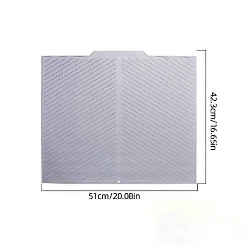 silicone dish drying mat - product view 6