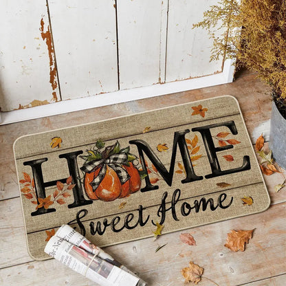Outdoor Doormat, American-Style Machine-Made Polyester Entrance Mat, Anti-Slip Hallway Rug in Two Sizes - product view 4
