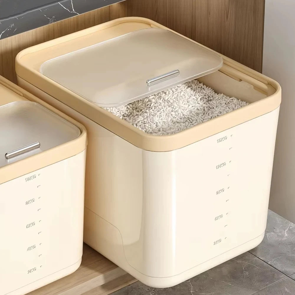 flour storage container - product view 4