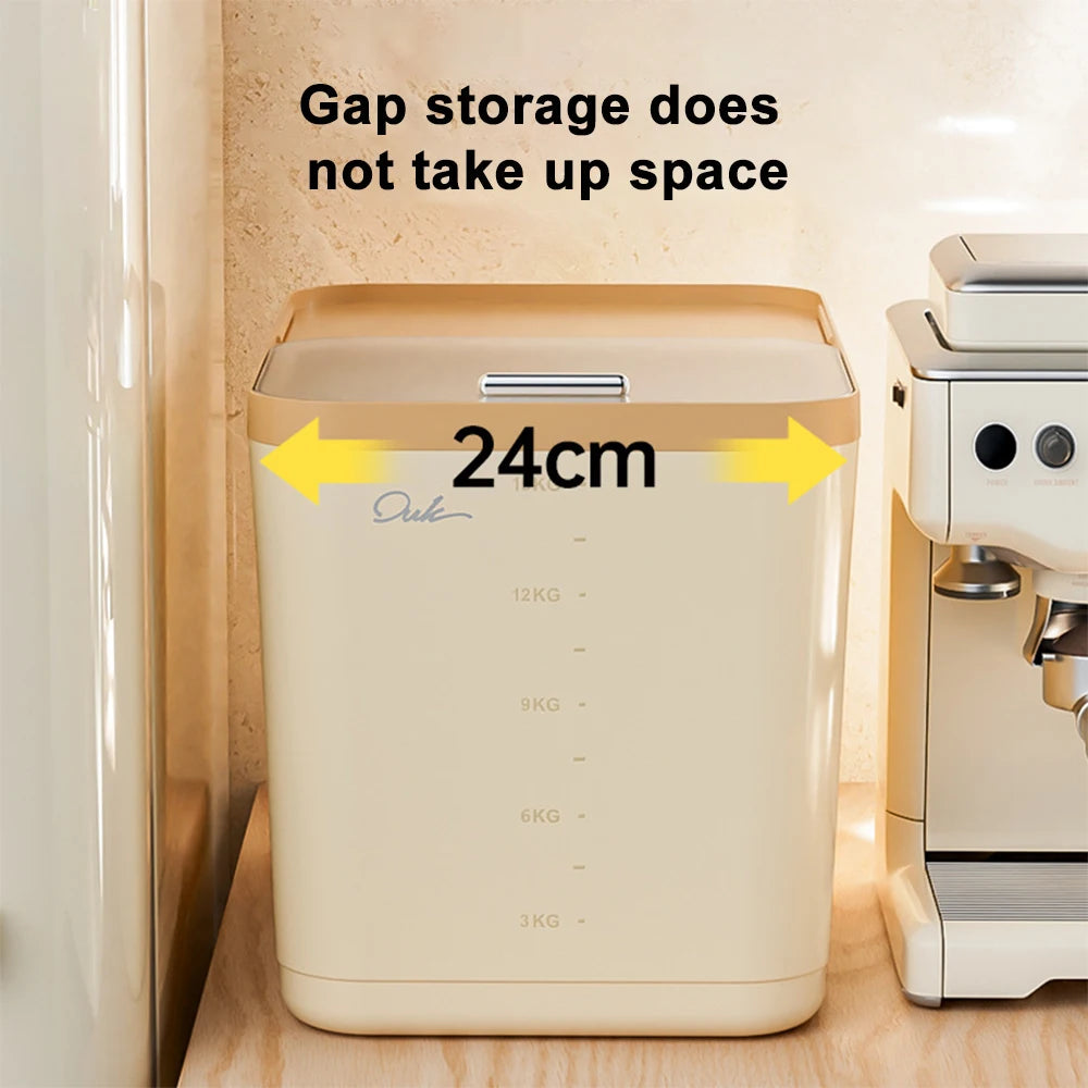 flour storage container - product view 5
