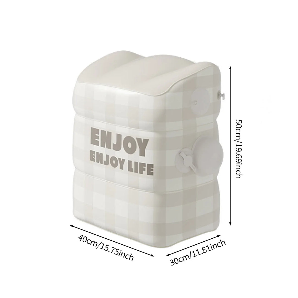 inflatable foot rest - product view 3
