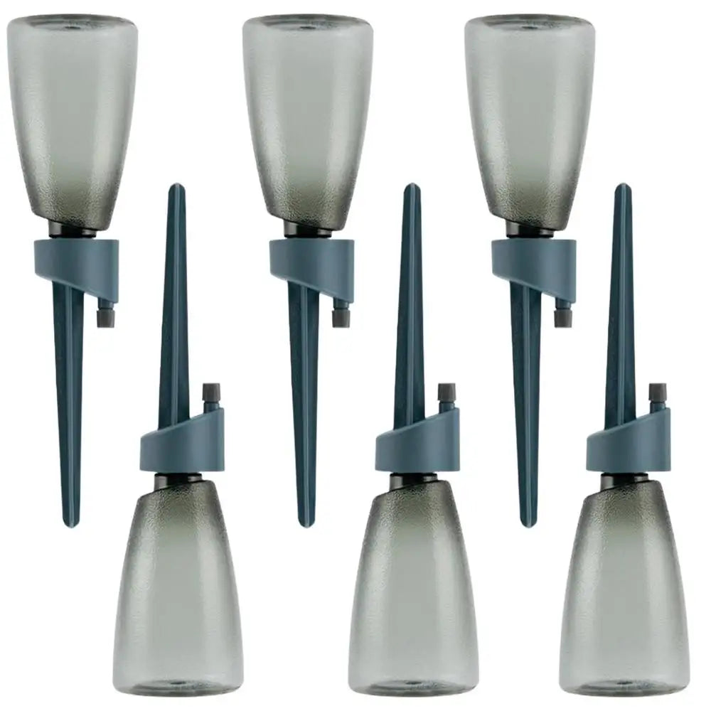 Plant Watering Globes, 6-Piece Automatic Drip Irrigation Spikes with Adjustable Slow Release for Indoor, Balcony and Outdoor Pots - product view 1