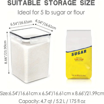 5.2L Airtight Food Storage Container, flour storage container product view 6