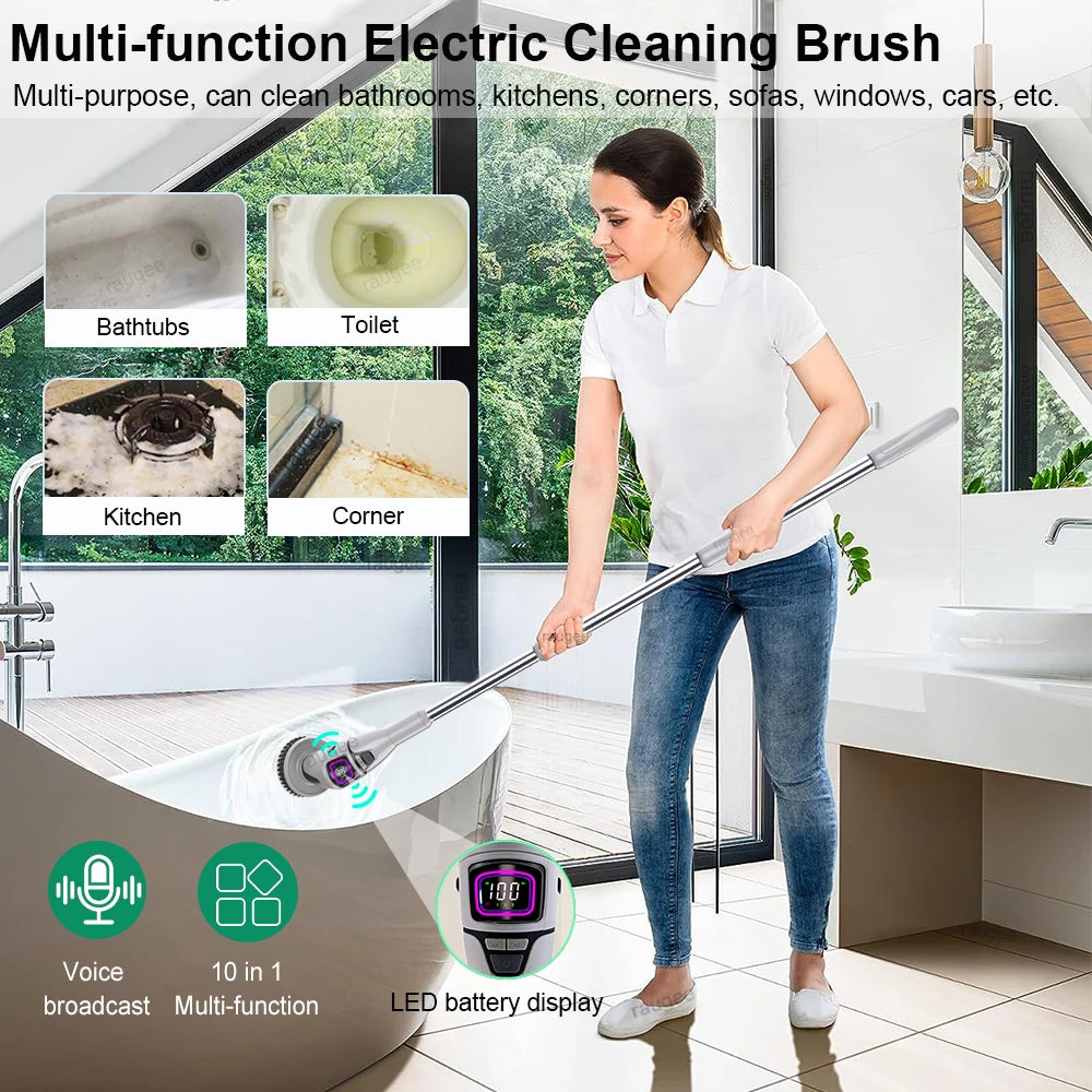 electric spin scrubber - product view 3