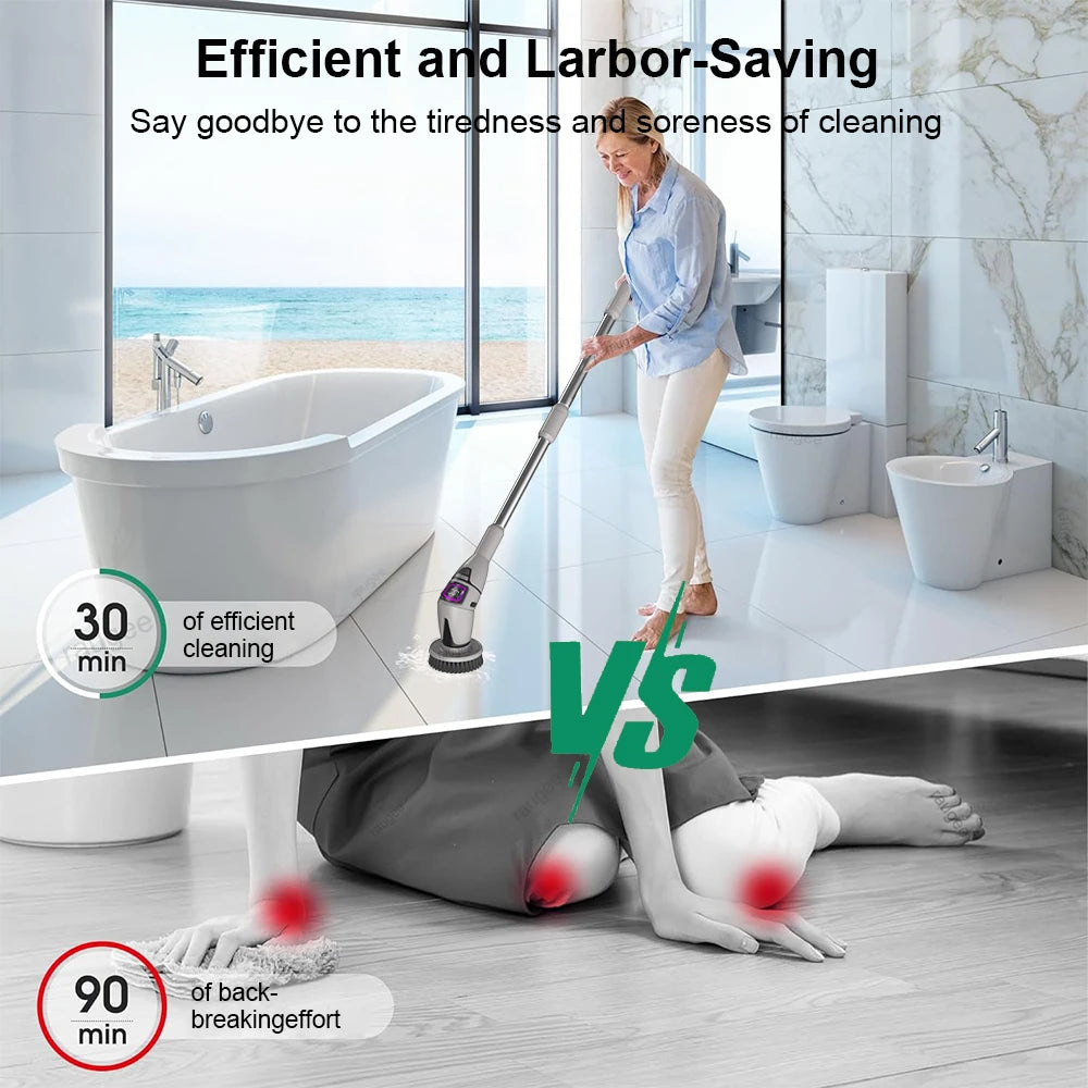 electric spin scrubber - product view 4