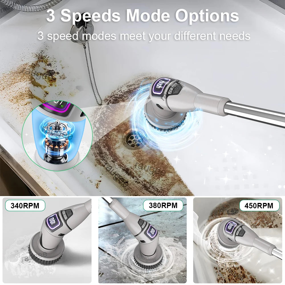 electric spin scrubber - product view 5