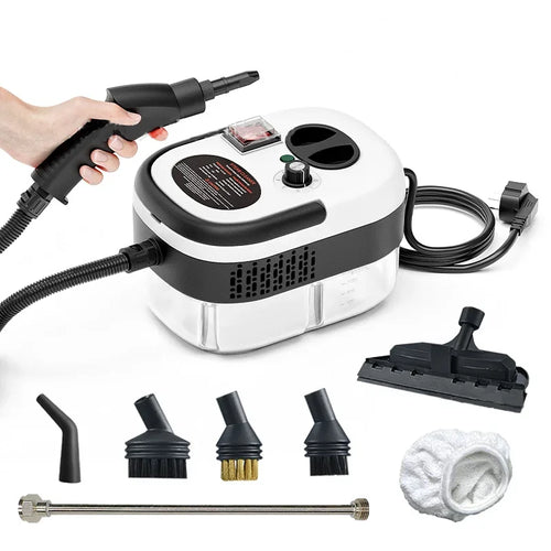 Handheld Steam Cleaner, High-Temperature 6-Level Steam Control, Non-Slip Handle, EU Plug, 220V for Home Cleaning - product view 1