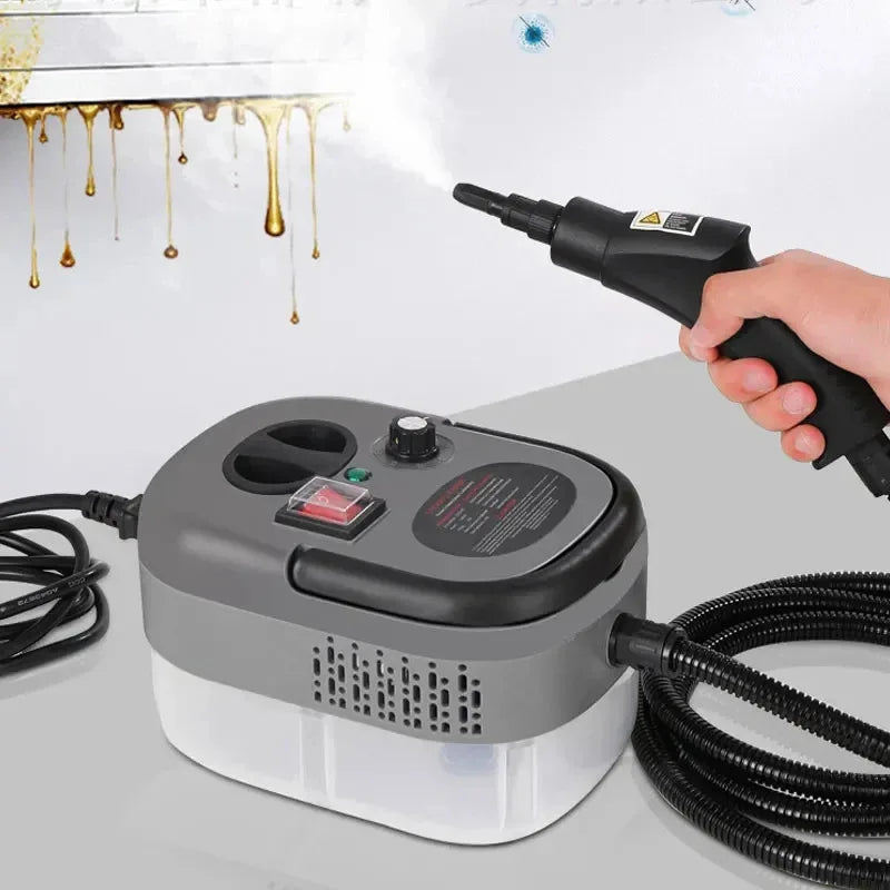 Handheld Steam Cleaner, High-Temperature 6-Level Steam Control, Non-Slip Handle, EU Plug, 220V for Home Cleaning - product view 3